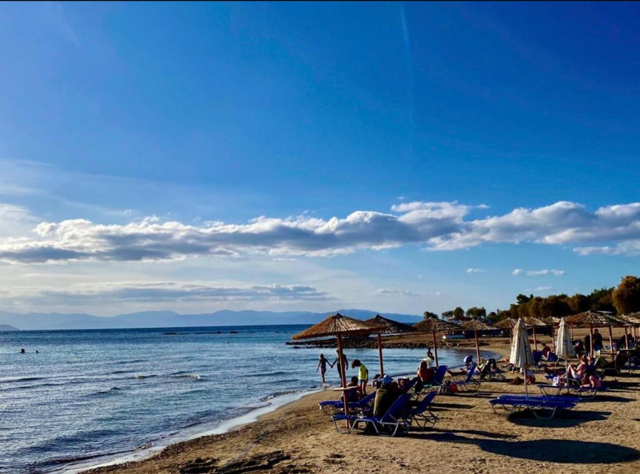 Appartement Vue Sur Mer Soul Family, Egine Aegina Esterno foto