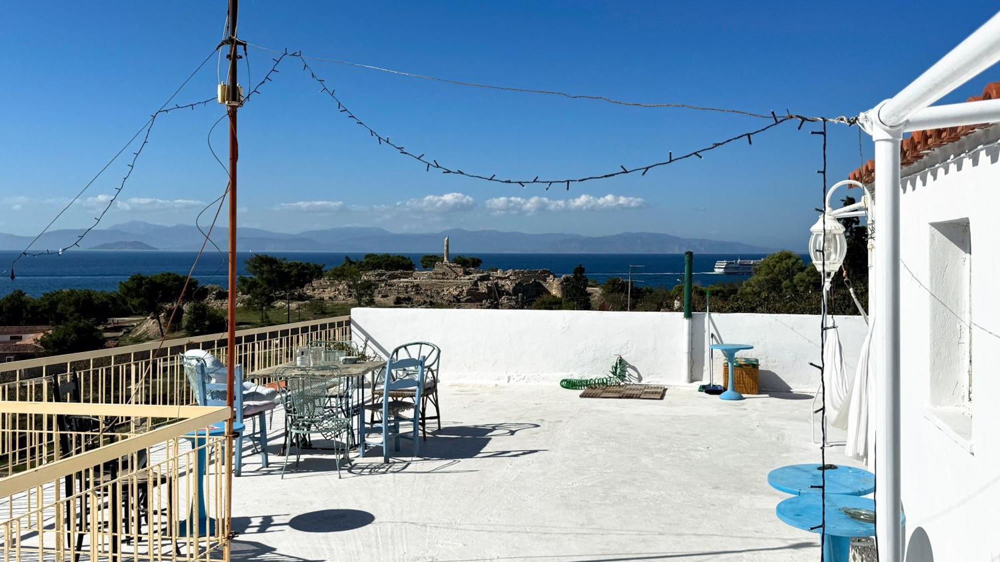 Appartement Vue Sur Mer Soul Family, Egine Aegina Esterno foto