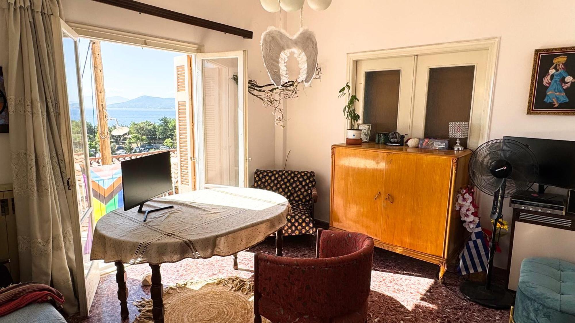 Appartement Vue Sur Mer Soul Family, Egine Aegina Esterno foto