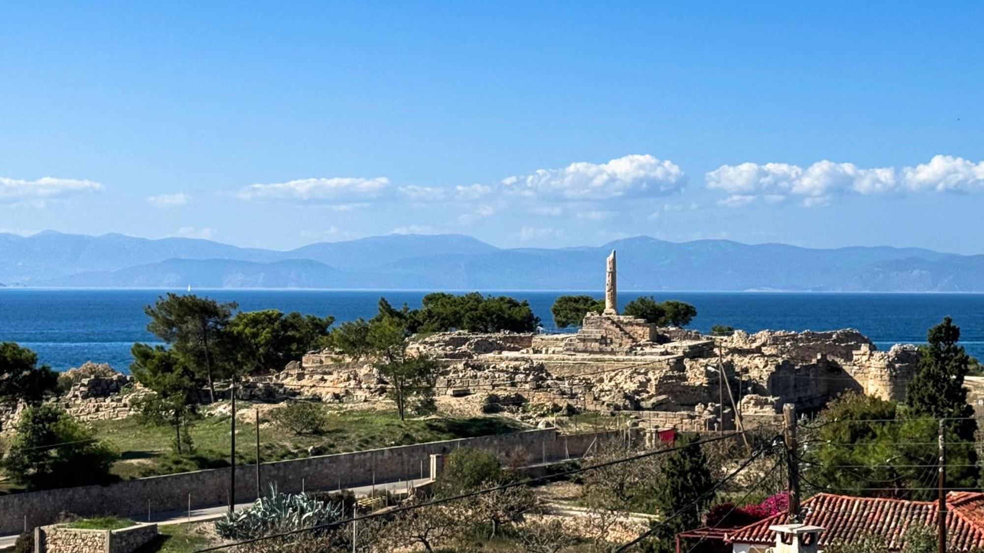 Appartement Vue Sur Mer Soul Family, Egine Aegina Esterno foto