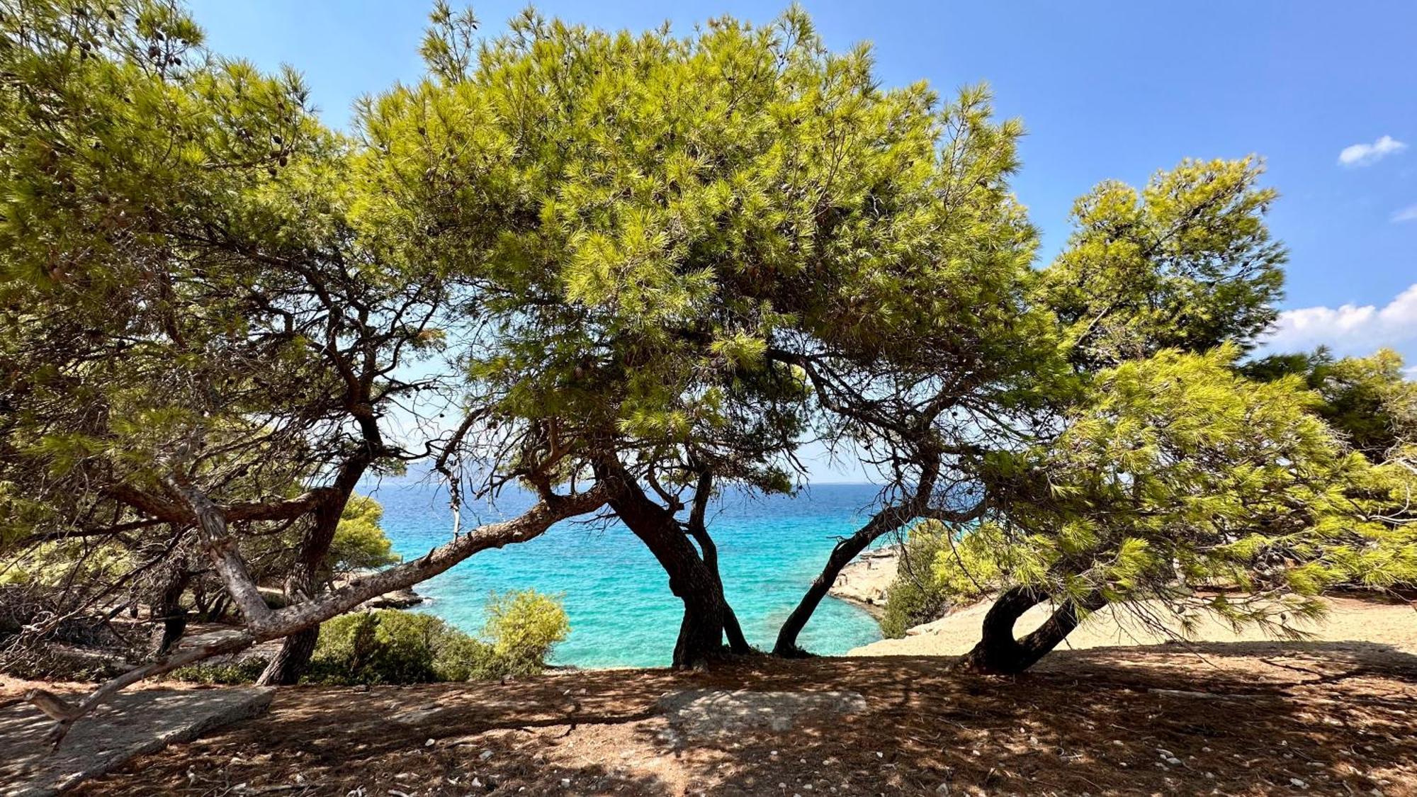 Appartement Vue Sur Mer Soul Family, Egine Aegina Esterno foto