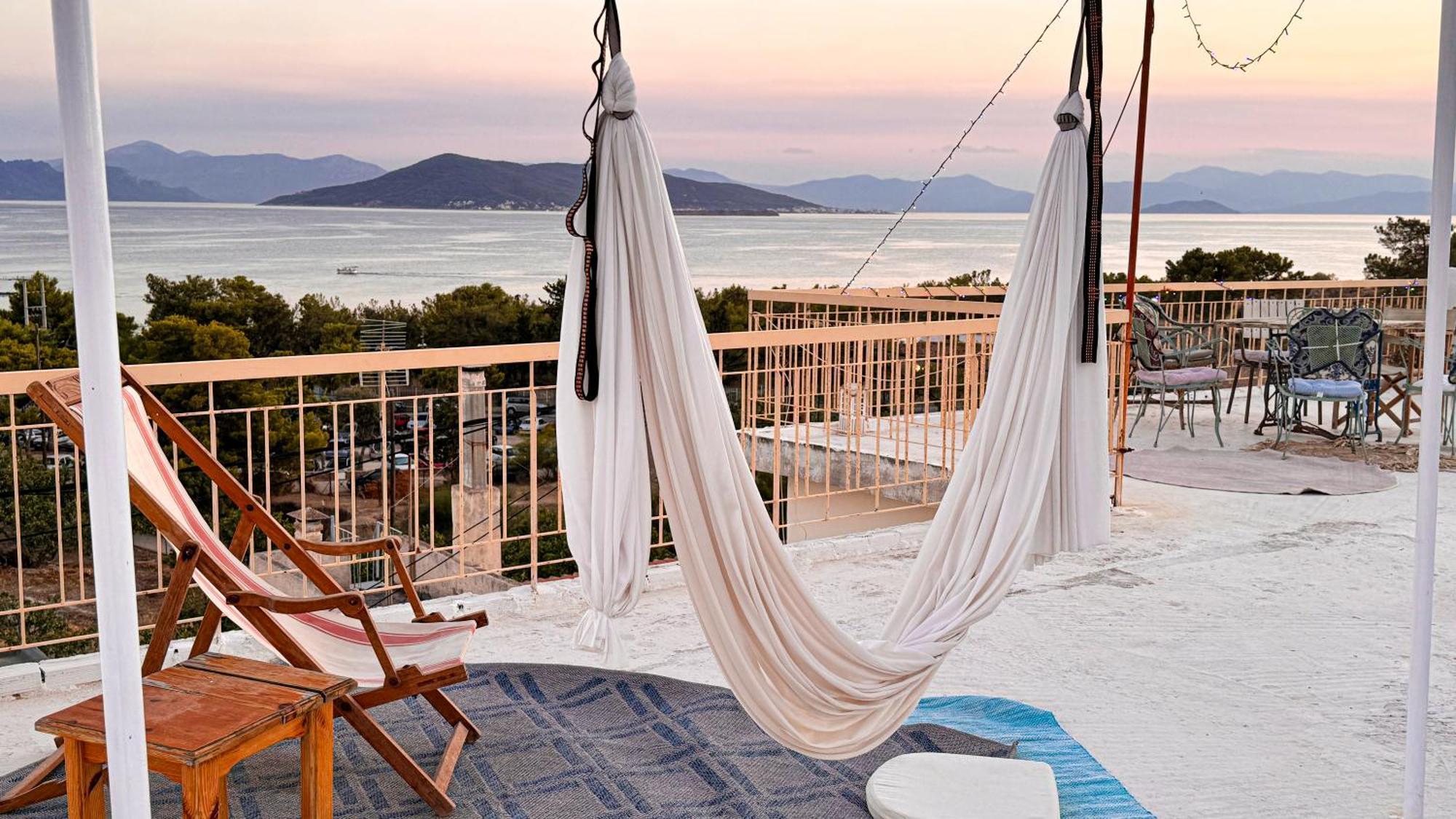 Appartement Vue Sur Mer Soul Family, Egine Aegina Esterno foto