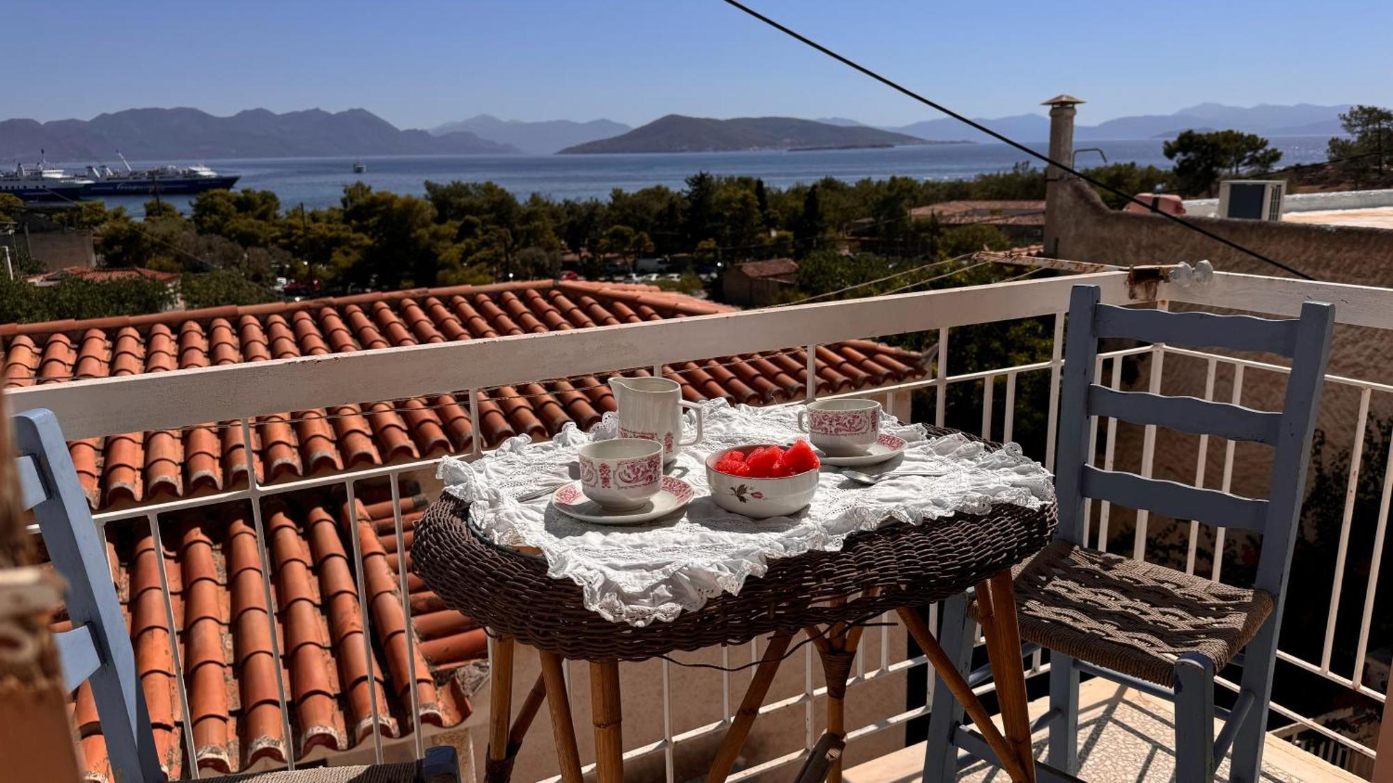 Appartement Vue Sur Mer Soul Family, Egine Aegina Esterno foto