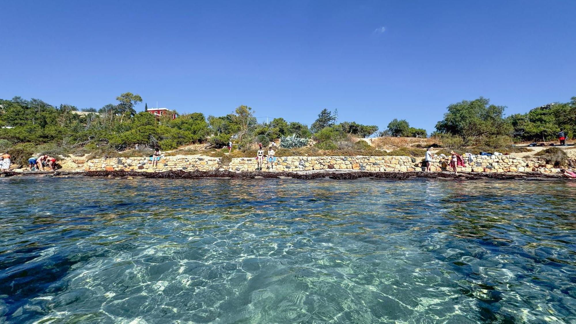 Appartement Vue Sur Mer Soul Family, Egine Aegina Esterno foto
