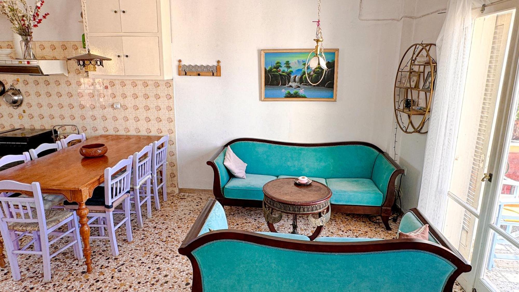 Appartement Vue Sur Mer Soul Family, Egine Aegina Esterno foto