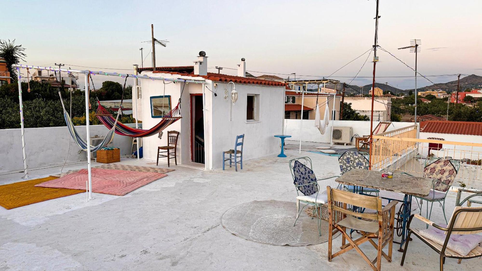 Appartement Vue Sur Mer Soul Family, Egine Aegina Esterno foto