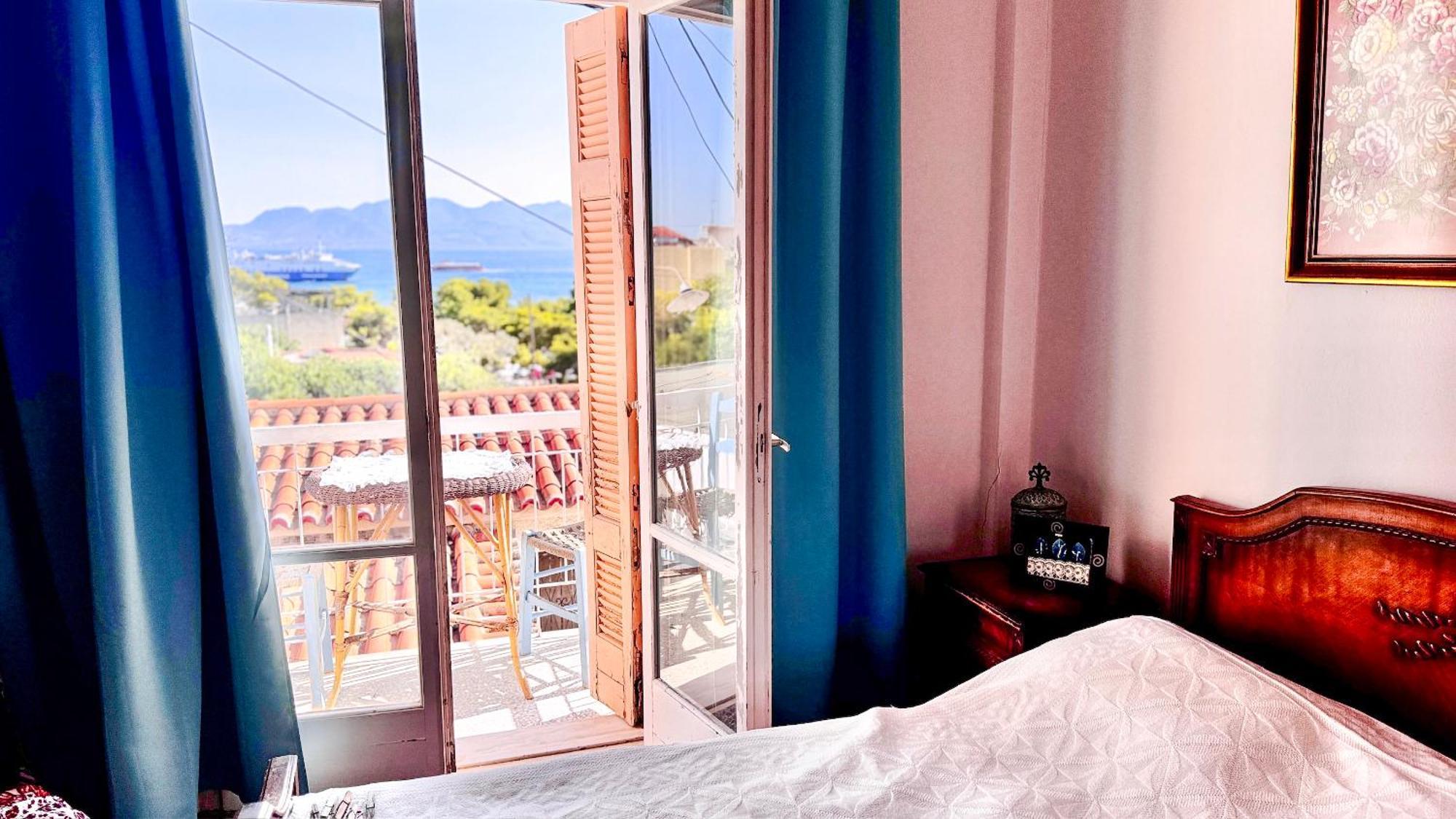 Appartement Vue Sur Mer Soul Family, Egine Aegina Esterno foto